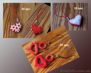 Продам авторские брелки - валентинки. #166677