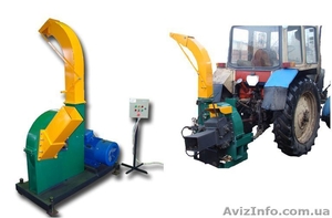  Рубильная машина,  дробилка ,  щепарезка  древесины,  измельчитель веток  #559340