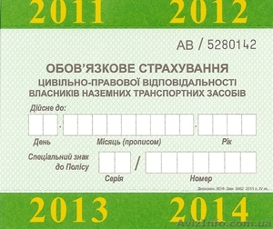 Полис ОСАГО-оформление #534893