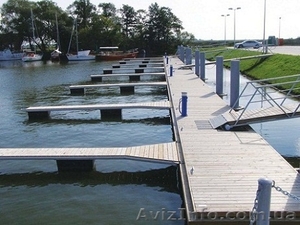 Понтоны,  Причал,  Пирс и оборудование для яхтенных стоянок.  #552460