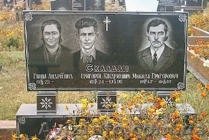 Изготовление и установка гранитных памятников  #546633