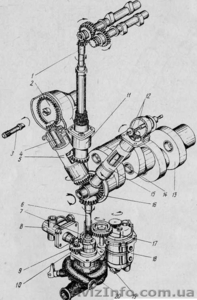Валик привода топливного насоса  #532784