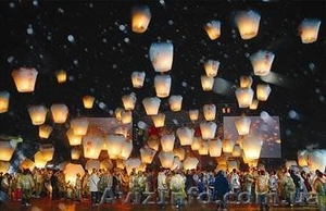 Небесные фонарики по 7 грн.Прикреплённая горелка. #546033