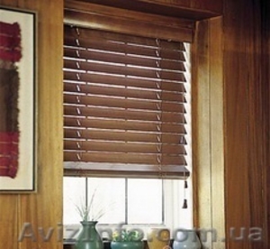 Деревянные и бамбуковые жалюзи #601192