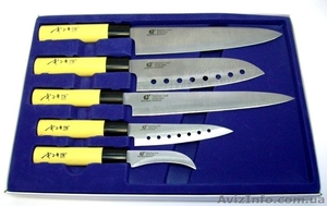 Набор из 5 сверх острых ножей 