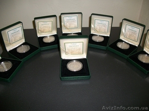 СЕРЕБРЕНЫЕ,  ЗОЛОТЫЕ МОНЕТЫ #590387