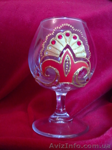 Ропись бокалов.Оригинальные бокалы.Харьков. #578267