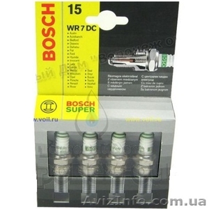 Свеча WR 8 DC к-кт 4 шт.(зам.для 0242229801)  Нива 2121,  Самара 2111 BOSCH #598930