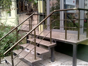 Перильные ограждения и поручни из алюминия #585006