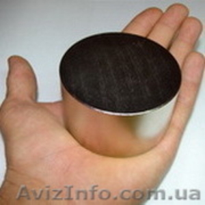 Магниты неодимовые сверхсильные польские в форме шайбы #575448