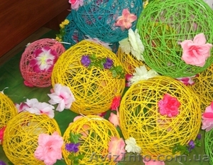 Весенний декор, весеннее оформление магазинов, цветочные композиции #577004