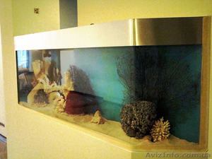 Аквариумы, фонтаны, водопады, арки, колоны, перегородки #586849