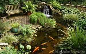 Ландшафтный дизайн от Патоля : декоративные водоемы #568160