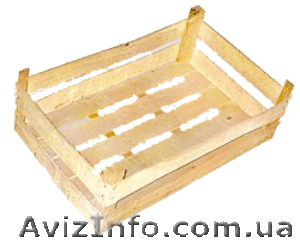 Деревянный ящик под фрукты #585988