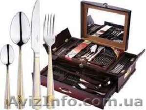 Giakoma Milano g 5500 Столовый набор дипломат 72 пр.,  дипломат-дерево #562238