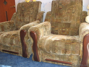 Продам Диван книжку и 2 кресла.Бу #588474