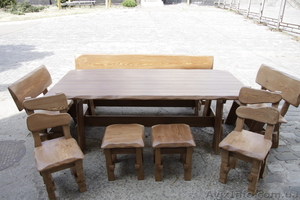 Столы,  лавки,  стулья и шкафы из массива дерева  #596363