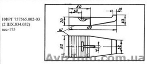 изолятор ребристый ИФРГ 757565.002-03  #562671
