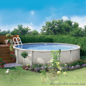 Морозоустойчивые сборные наземные каркасные бассейны Atlantic Pools #564210