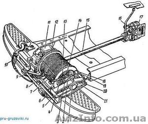 Лебедка барабанного типа с червячным редуктором #589394