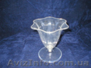 Пластиковая вазочка (мороженица) под мороженое,  салаты #596478