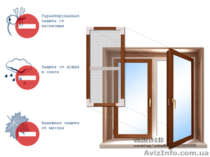 Москитные сетки на окна в Киеве, Антимоскитные сетки, Противомоскитные сетки #575291