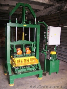 Вибропресс для производства тротуарной плитки #592610