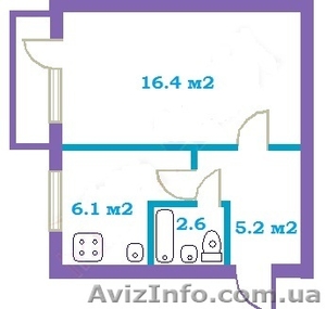 Продам 1к.кв,  ул. Благовестная #563566