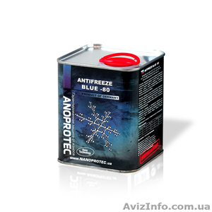 Антифриз концентрат NANOPROTEC Antifreeze blue -80   1л #581300