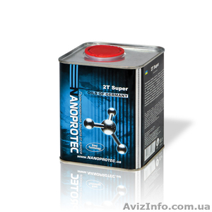 Масло моторное двухтактное Нанопротек 2T Super 1л #581274