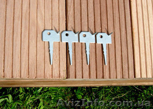 Крепеж Гвоздек(ГвозDECK) для террасной доски #589573