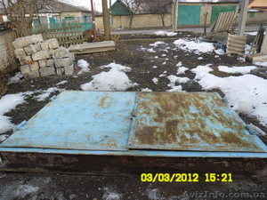 мощные б у железные  ворота #581521