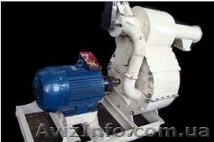 Молотковая дековая дробилка  (для доизмельчения древесной щепы 80% влажности,  ст #562692