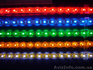 Продам гибкие влагозащищенные светодиодные ленты #568702