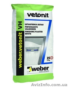 Влагостойкая шпаклевка Weber-Vetonit VX (Ветонит ВХ) #596437
