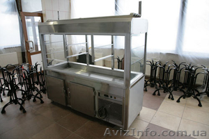 Продам линию раздачи питания  (новая). Холодильная витрина #636625