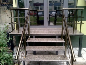 Алюминиевые перила и ограждения. Продажа и установка  #608644