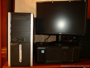 Мощный ПК,  монитор,  МФУ #608930