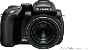 ФОТОАППАРАТ 	OLYMPUS UZ 570 Зум =20  Батарейки AA = 4шт.   #617493