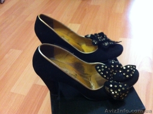Замшевые туфли 38 размер #612324