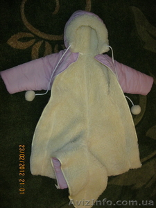 Продам зимовий комбінезон на овчині #609775