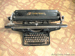 Печатная машинка Underwood #630639