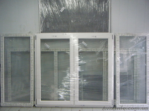 3 шт.Окна ПВХ новые в заводской упаковке.СКИДКА 50%. #611380