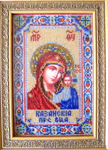 Иконы бисером ручная работа  #610273