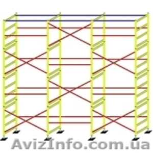 Аренда!!! Леса строительные,  клинохамутовые,  рамные,  вышки Туры,  Миниподмости #637484