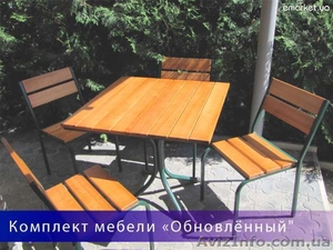Мебель б/у для кафе, баров и летней площадки (столы и стулья) #608197