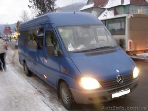 Bus Mersedes Sprinter предлагает услуги пассажирских перевозок! #621052