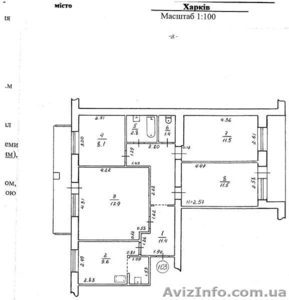 Продам 4к. кв. рядом с м. Площадь Восстания #611181