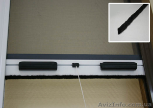 Москитные сетки ролетного типа с установкой в Киевеи области #616515