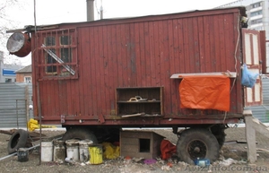 Вагончик строительный на колесах #616296